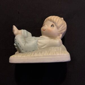 Farm Kid Figurine Collectible